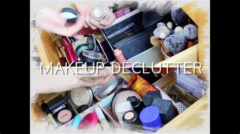 Massive Makeup Declutter Youtube