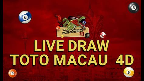 🔴 Live Macau Live Draw Toto Macau Hari Ini Selasa 5 September 2023 Live Toto Macau Youtube