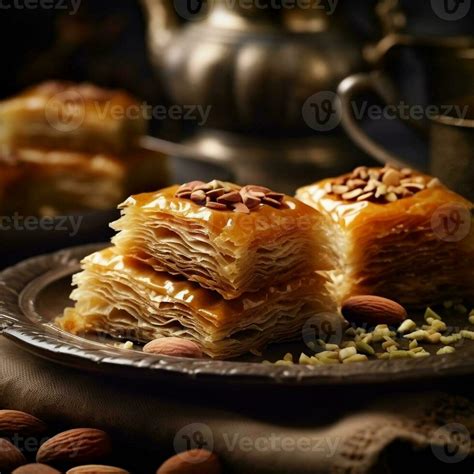 Baklava food of middle east 27074563 Stock Photo at Vecteezy