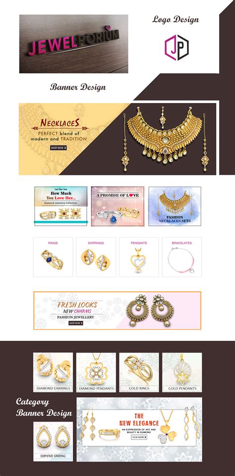 Jewellery Banner Design On Behance