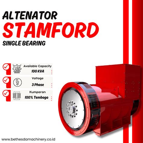 Generator 100 Kva Stamford Altenator Stamford 100kva