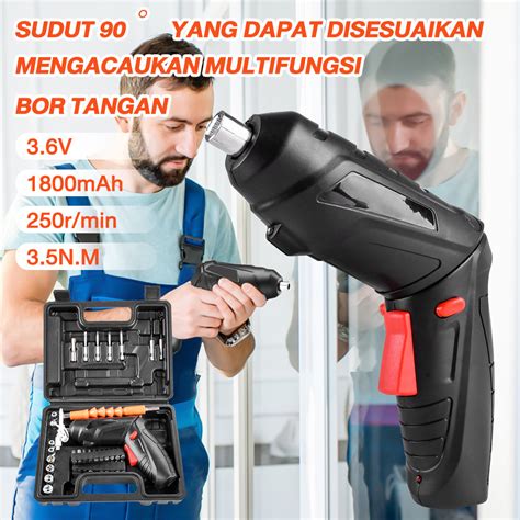 Jual Mesin Bor Cordless Mini 48pcs Set 3 6v Cordless Set Screwdriver