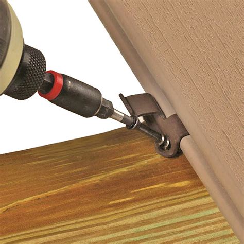 Clever Systems For Installing Decks With A Hidden Fastener Look