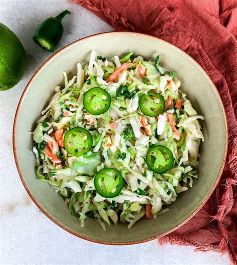 Cilantro Lime Slaw Bohovegmom