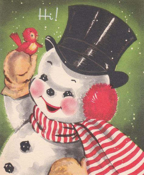 95 best vintage-snowmen images on Pinterest | Christmas crafts, Snowman and Christmas ideas