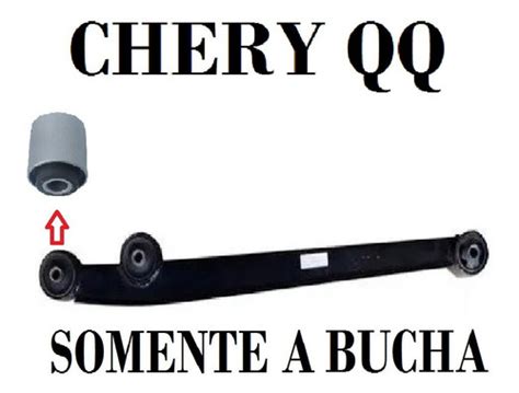 Kit 1 Bucha Fundo Bandeja Braço Traseiro Chery Qq Ano 2019 MULTIXPARTS