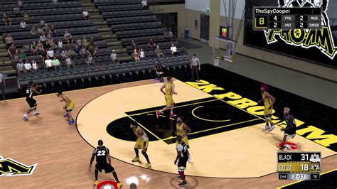 NBA 2K17 MyCareer Proam Team Black Vs Team Gold Three Pointer Online