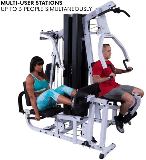 Body Solid Exm Lps Multi Station Selectorized Gym For