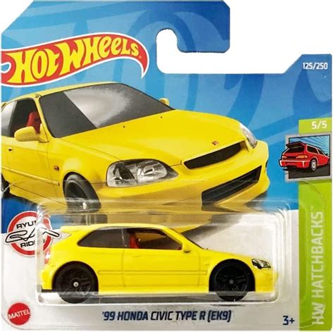 Купити Машинка Hot Wheels 99 Honda Civic Type R Ek9 Hw Hatchbacks 2022 Mattel Hct98 M521