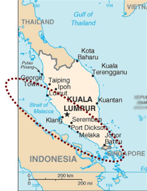 Strait of Malacca - Citizendium