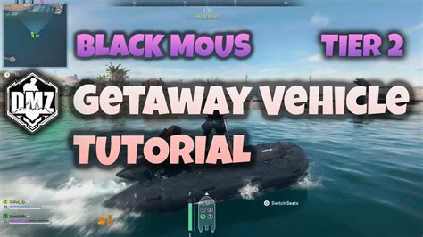 MW2 DMZ Black Mous Tier 2 Mission GETAWAY VEHICLE YouTube