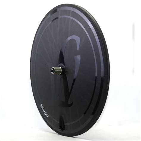 Full carbon bike disc wheel,For Track bike/Triathlon bike/ Time Trial ...