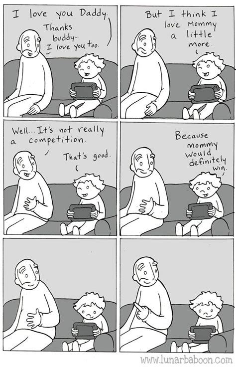 Parent Comics Lunarbaboon Funny Memes Funny Cartoons Funny Pictures