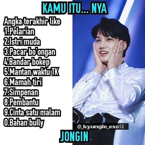 Sekarang Versi Jongin Nih Jadi Kamu Itu Siapa Nya Exo