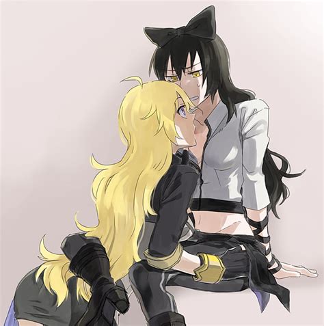 Yang Xiao Long And Blake Belladonna Rwby Drawn By Kurodananchara