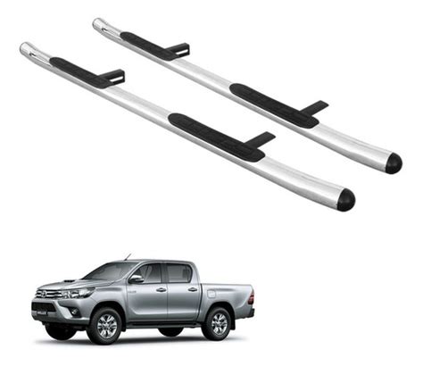 Estribos Aluminio Reforzado Amarok Ranger Hilux S10 Frontier