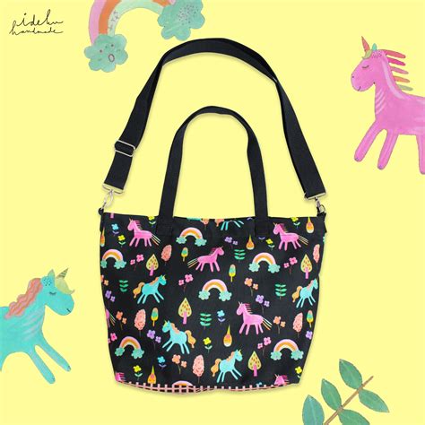 IDEKU HANDMADE Unicorn Totebag