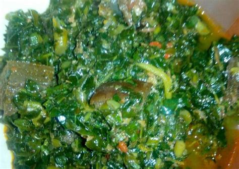 Edikaikong soup Recipe by Nkeiruka Obiageri Obiagwu - Cookpad