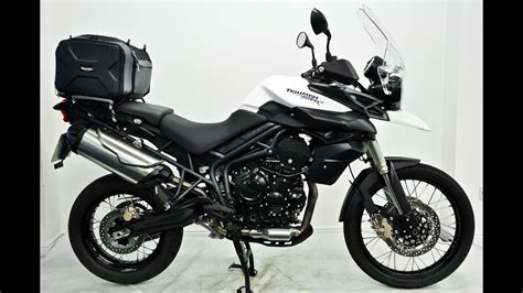 Triumph Tiger 800 Xc Abs 2012 White Youtube