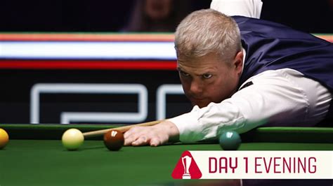 Bbc Two Snooker Uk Championship Day Evening