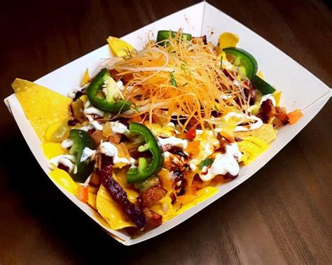 Char Siu Tacos Nachos Available At Chimichanga This Chinese New Year