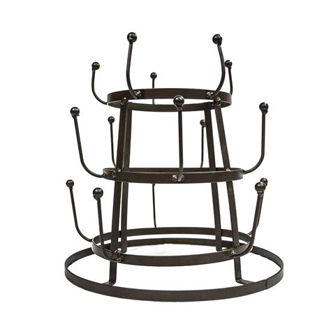 Coffee Mug Tree Metal Holder Cups Organizer Kitchen Drying Rack Stand Bronze Tea Ebay