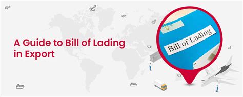 What Is A Bill Of Lading In Export A Complete Guide