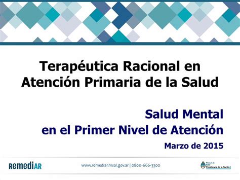 Pdf Terap Utica Racional En Atenci N Primaria De La Salud