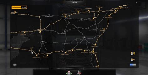 Coast to Coast v1.6.02 Map - ATS Mod | American Truck Simulator Mod