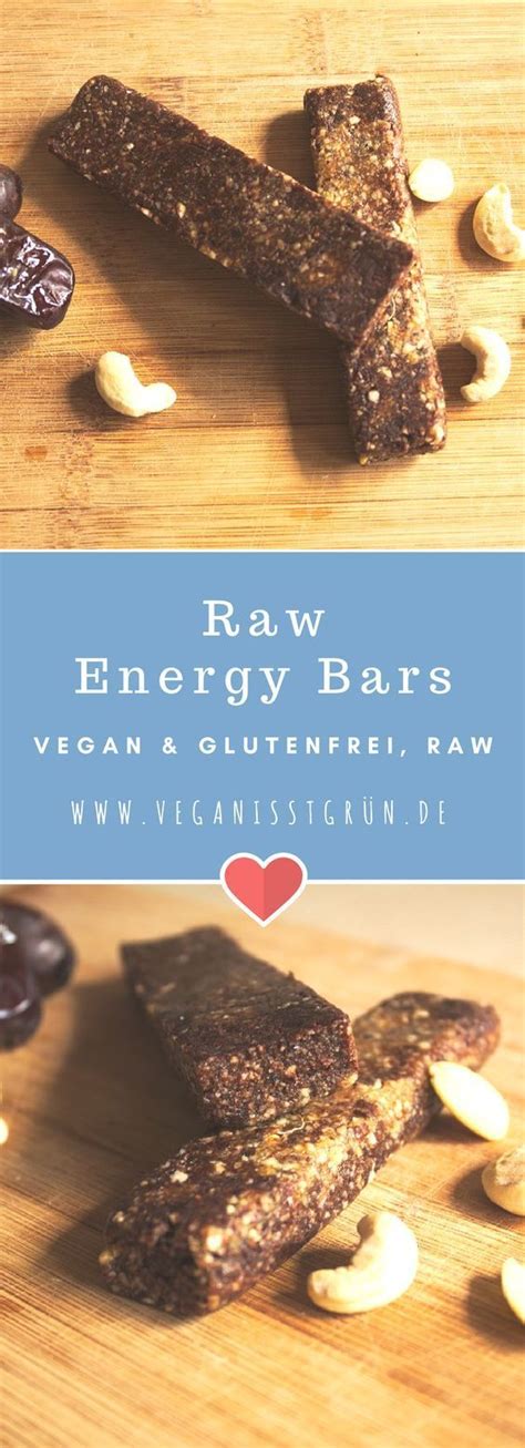 Raw Energy Bars Vegane Rezepte Recipe Raw Food Recipes Paleo