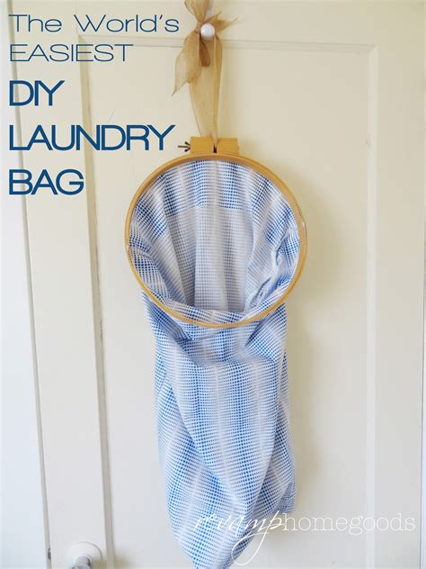 The Worlds Easiest Diy Laundry Bag Revamp Homegoods