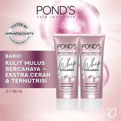 Jual Pond S Bright Miracle Ultimate Clarity Facial Whip Foam G X