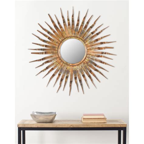 Safavieh Handmade Arts And Crafts Solar 36 Inch Sunburst Mirror