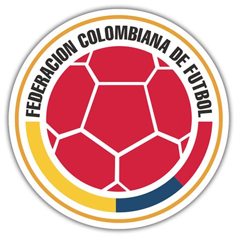 Pegatina Colombia Escudo De F Tbol Teleadhesivo