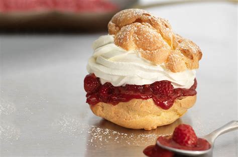 Raspberry Cream Puffs Oregon Raspberries And Blackberries