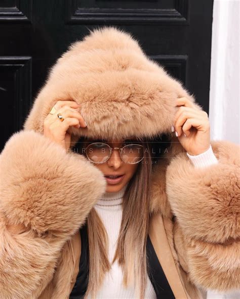 Furs By Natalia Ltd On Instagram Hooded Classic Coat Is A Hip Mid