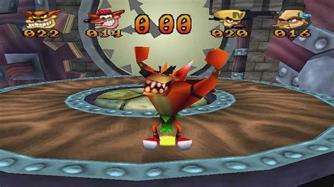 Crash Bash Walkthrough Part 43 HD 200 Warp Room 4 Ring Ding Gold