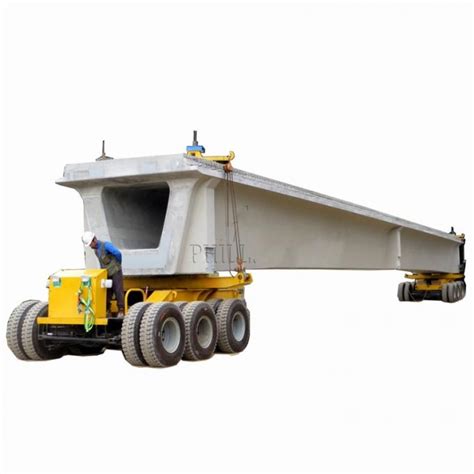 Girder Transport Vehicle Multi Axles Self Propelled Modular Electric