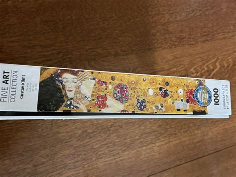 The Kiss Eurographics Puzzle By Gustav Klimt 1000 Pieces Complete EBay