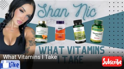 What Vitamins I Take Discuss My Daily Vitamin Regimen Discover The