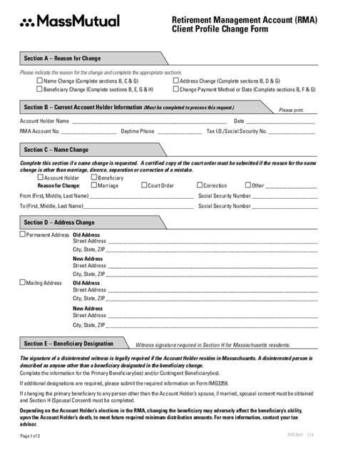 Fillable Online Retirement Plan And IRA Required Minimum IRS Tax