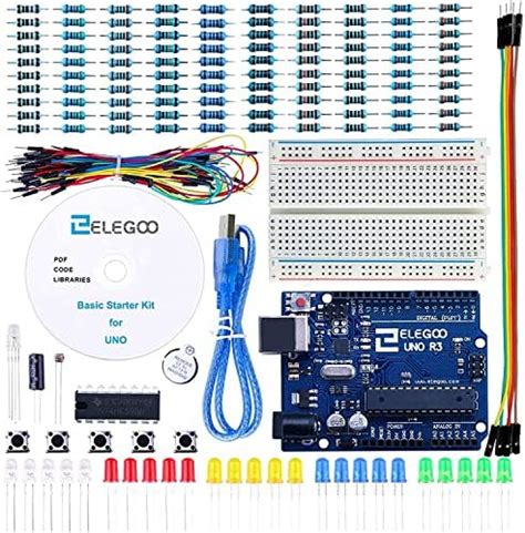 ELEGOO UNO Project Super Starter Kit With Tutorial 5V Relay UNO R3