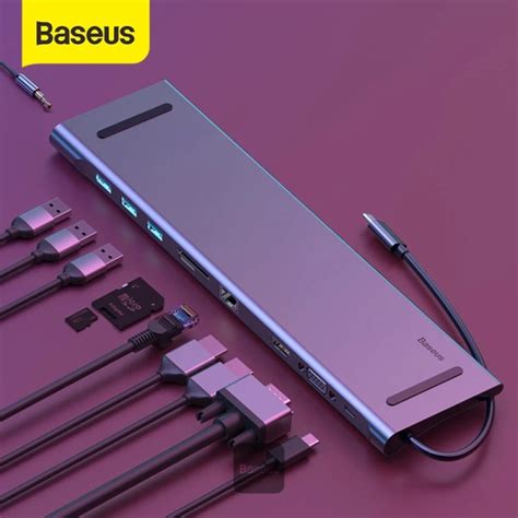 Baseus Online Baseus In Hub Enjoyment Series Usb Type C Docking