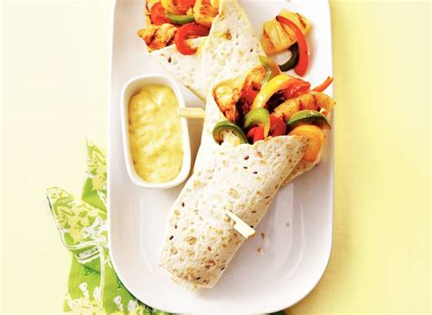 Tortillawrap Met Kip Ananas Recept Allerhande Albert Heijn