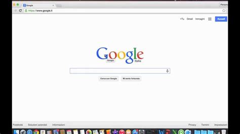 Modificare La Pagina Iniziale Di Google Chrome Youtube