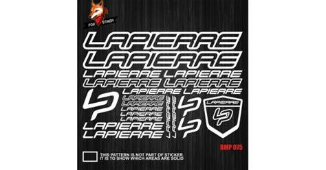 Bicycle Frame Decal Stickers Lapierre