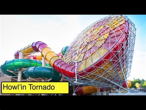 Hd Howl In Tornado Huge Water Slide At Great Wolf Lodge Garden