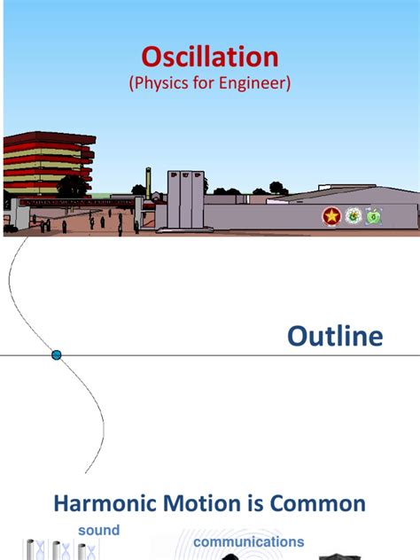 Oscillatory Motion Lecture Physics For Engg | PDF | Damping | Oscillation