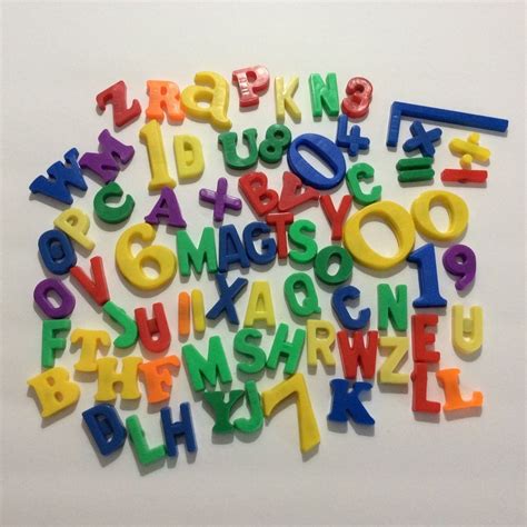 Alphabet Magnetic Letters Numbers