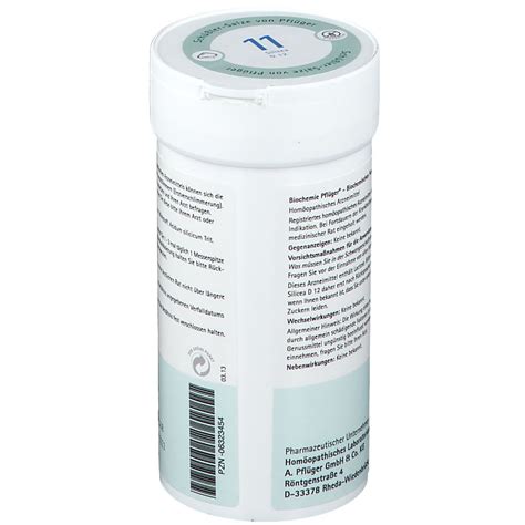 Biochemie Pflüger Nr 11 Silicea D12 Pulver 100 g Shop Apotheke